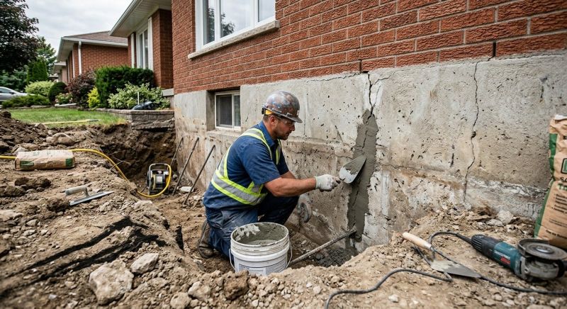 Basement Foundation Repair in Ansonia, CT