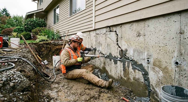 Basement Foundation Repair in Centereach, NY
