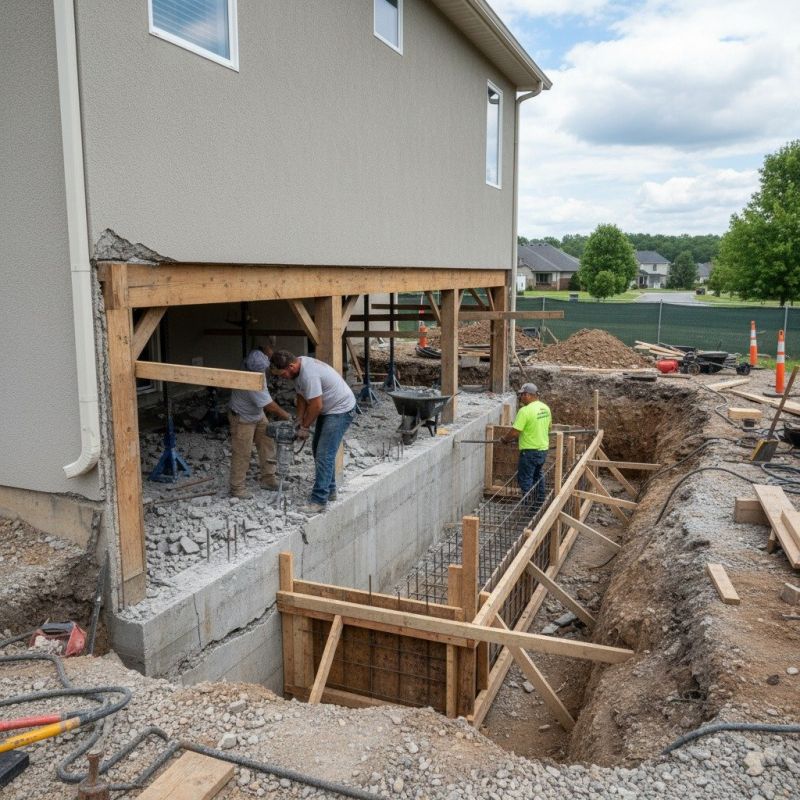Building Foundation Repair in Branford, CT