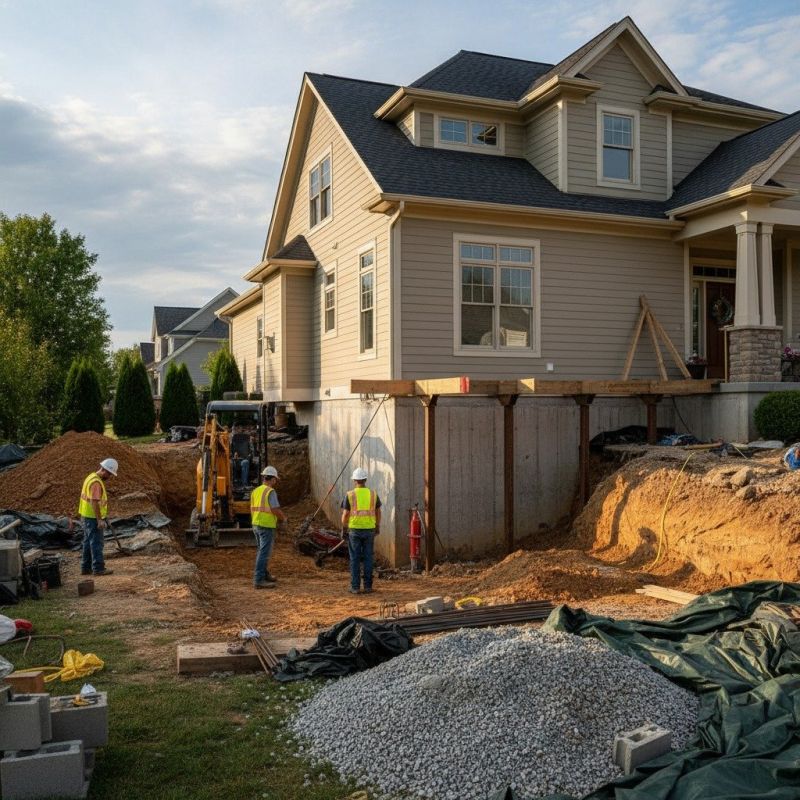 Building Foundation Repair in Port Jefferson, NY