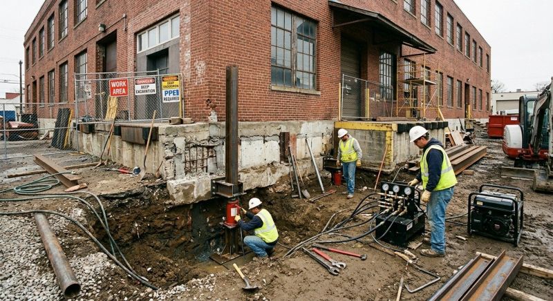 Building Foundation Repair in Pound Ridge, NY