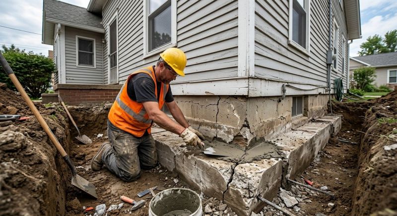 Building Foundation Repair in Southbury, CT