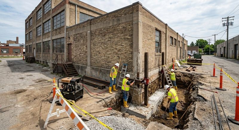 Building Foundation Repair in Stony Brook, NY