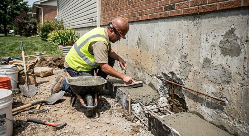 Concrete Foundation Repair in Orange, CT