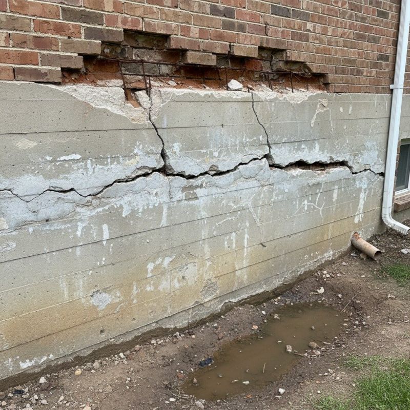 Cracked Foundation Repair in Milford, CT