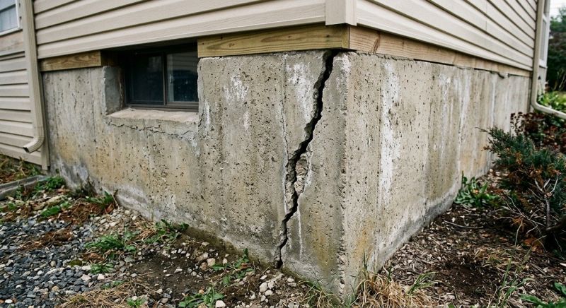 Foundation Crack Repair in Port Jefferson, NY