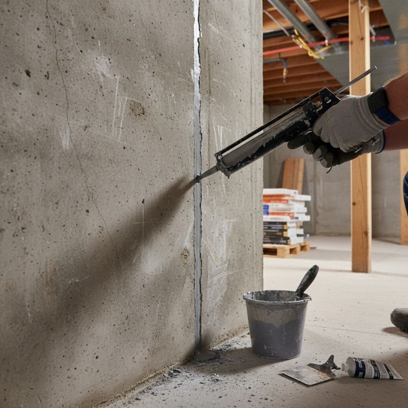 Foundation Crack Repair in Woodbury, CT