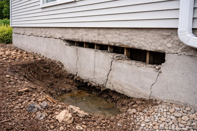 Foundation Damage Repair in Easton, CT