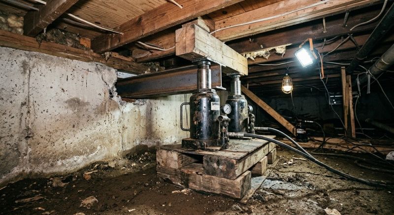 Foundation Jacking in Fairfield County, CT