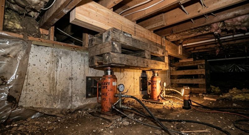Foundation Jacking in New Haven County, CT