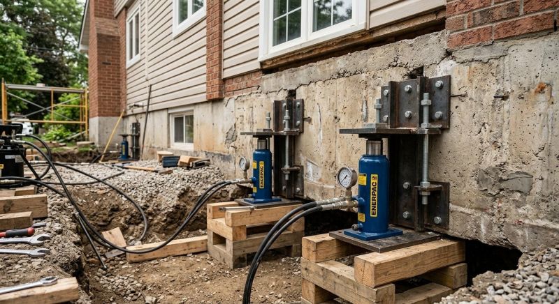 Foundation Jacking in Pound Ridge, NY