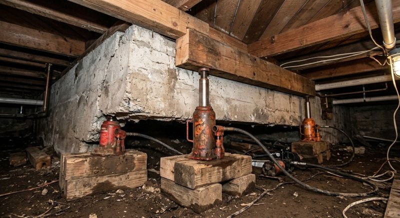 Foundation Jacking in Ridgefield, CT