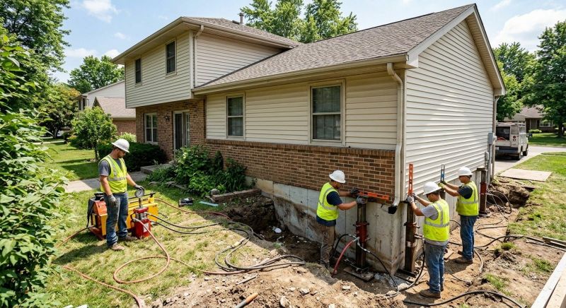 Foundation Jacking in Southbury, CT