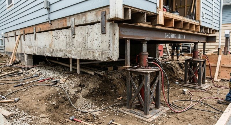 Foundation Jacking in Stony Brook, NY