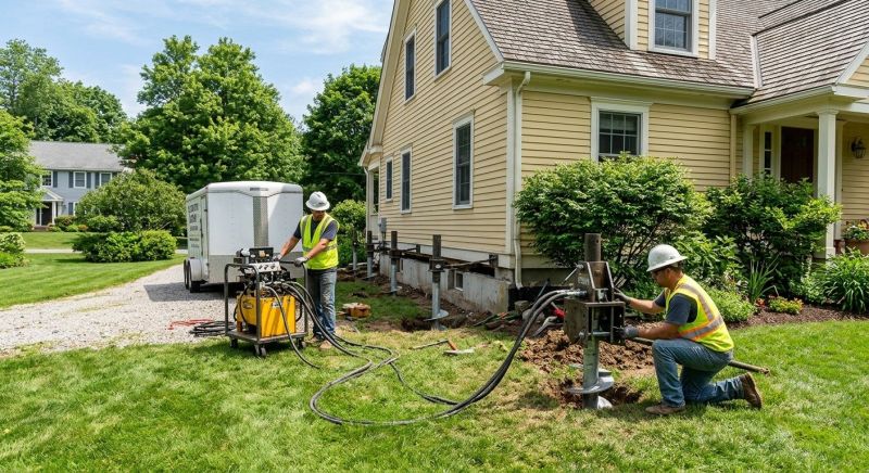 Foundation Lifting in Ansonia, CT