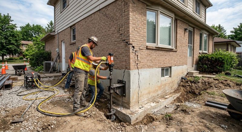 Foundation Lifting in Bethel, CT