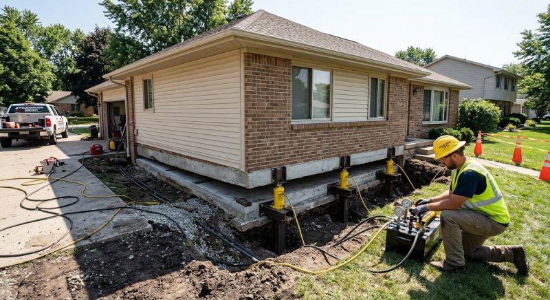 Foundation Lifting in Stony Brook, NY