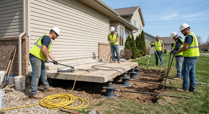 Foundation Lifting in Wallingford, CT