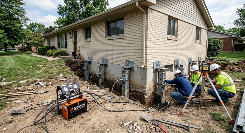 Foundation Pier Leveling in Stratford, CT