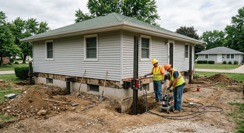 Foundation Raising in Monroe, CT