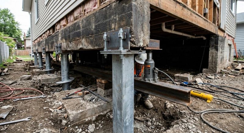 Foundation Raising in Wilton, CT