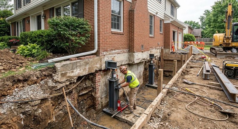 Foundation Repair in Monroe, CT
