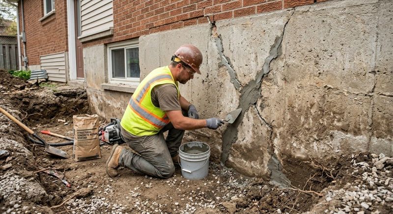 Foundation Repair in Orange, CT