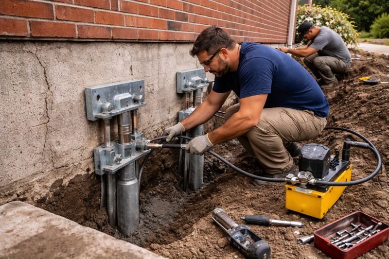 Foundation Repair in Saint James, NY