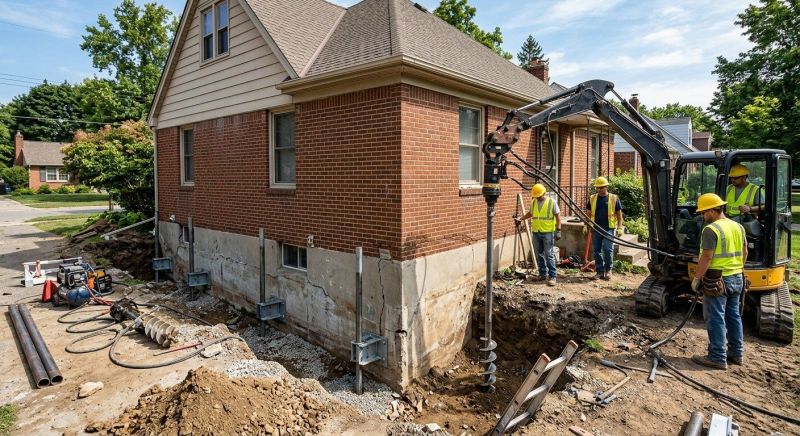 Foundation Stabilizing in Bethany, CT