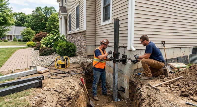 Foundation Stabilizing in Derby, CT