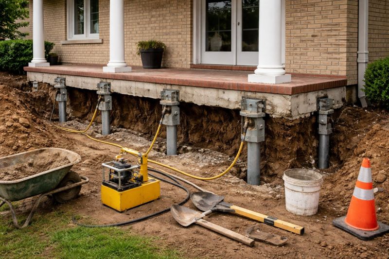 Foundation Stabilizing in Hamden, CT