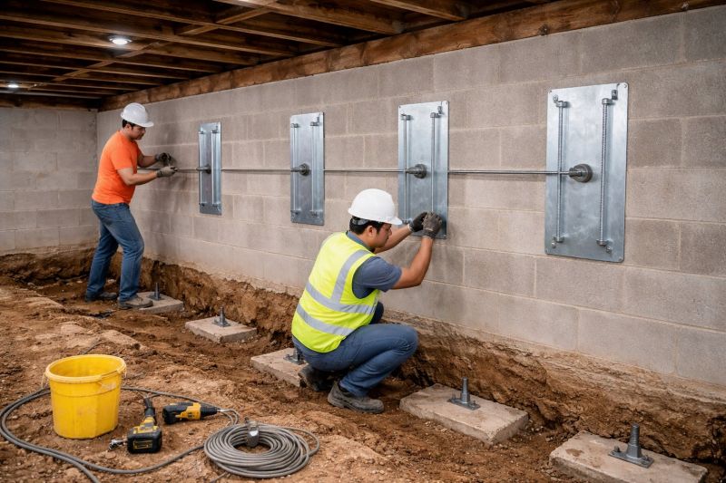 Foundation Stabilizing in Stamford, CT