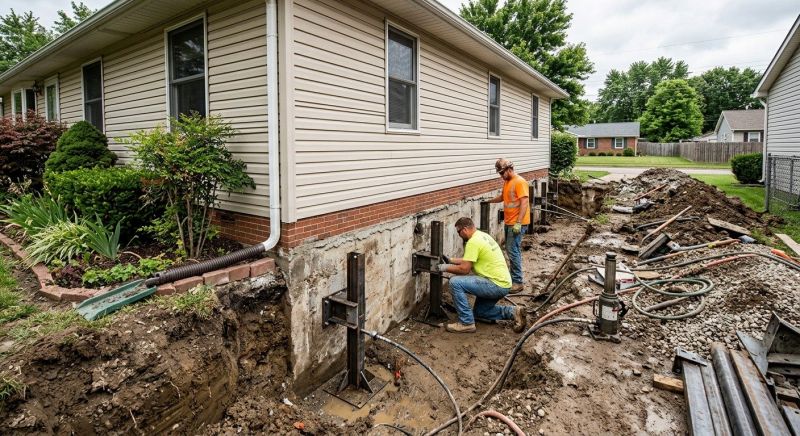 Foundation Stabilizing in Trumbull, CT