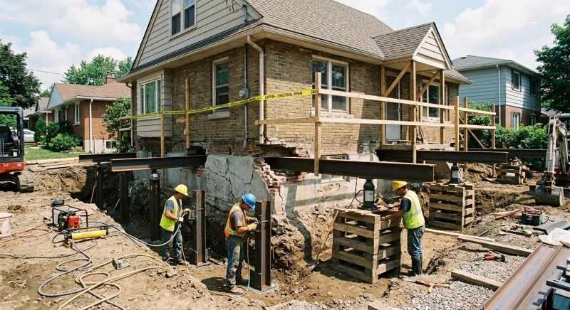 Foundation Structural Repair in East Haven, CT