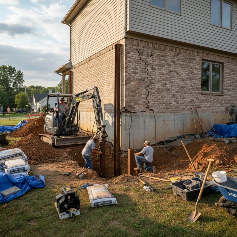 Foundation Structural Repair in Redding, CT