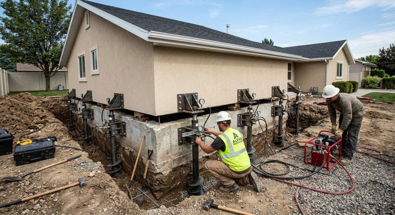 Home Foundation Leveling in Wilton, CT