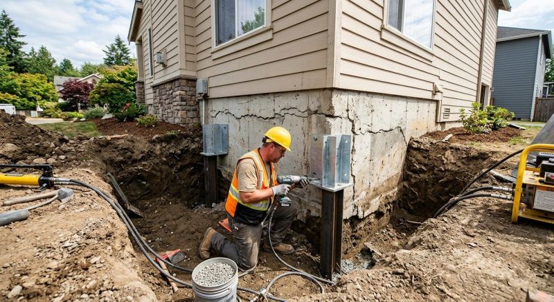 Home Foundation Repair in Redding, CT