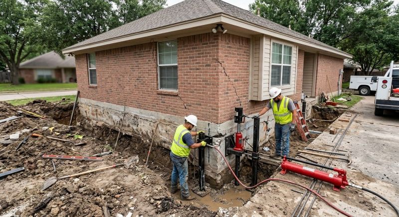 House Foundation Repair in North Branford, CT