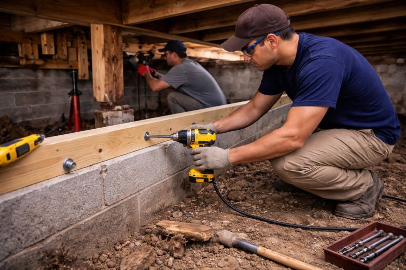 House Foundation Repair in Northport, NY