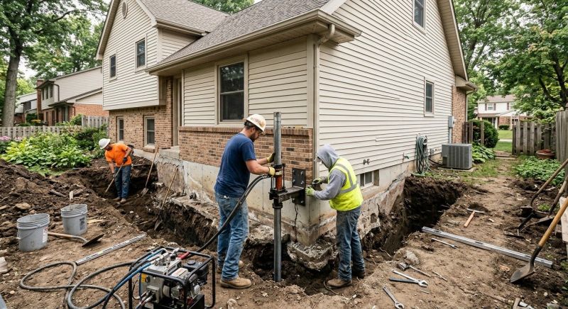 House Foundation Repair in Sound Beach, NY