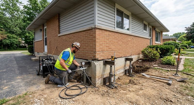 House Leveling in Woodbury, CT