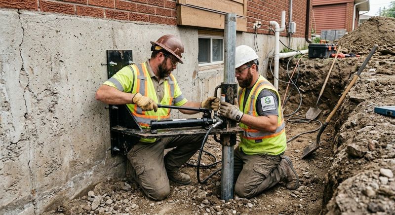 Settling Foundation Service in Hamden, CT