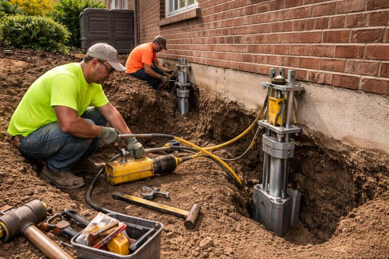 Settling Foundation Service in Wilton, CT