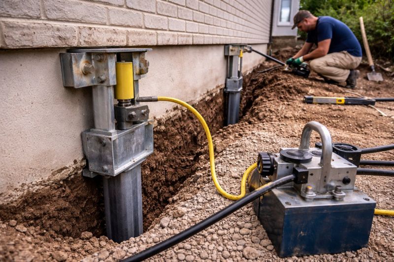 Sinking Foundation Repair in Centereach, NY