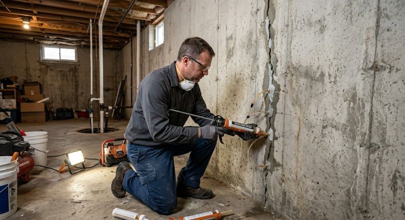 Structural Crack Repair in Stratford, CT