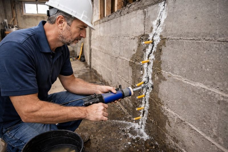 Structural Crack Repair in Stratford, CT