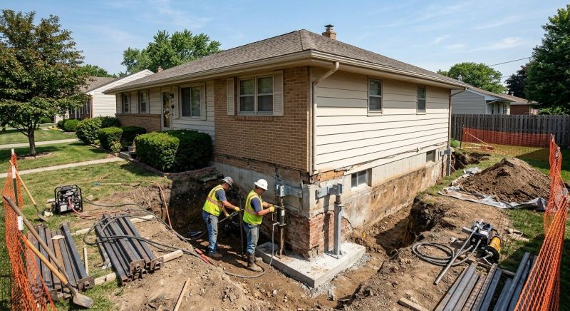 Structural Foundation Repair in Centereach, NY