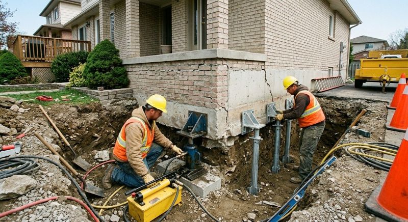 Structural Foundation Repair in Redding, CT