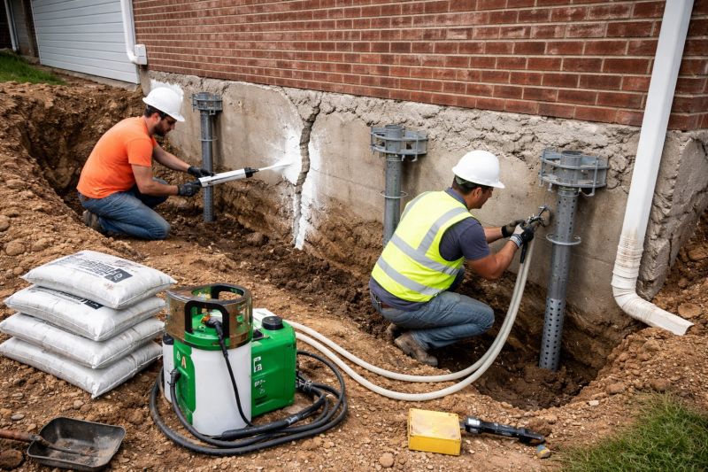 Structural Foundation Repair in Woodbridge, CT