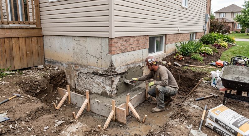 Structural Foundation Repair in Woodbury, CT